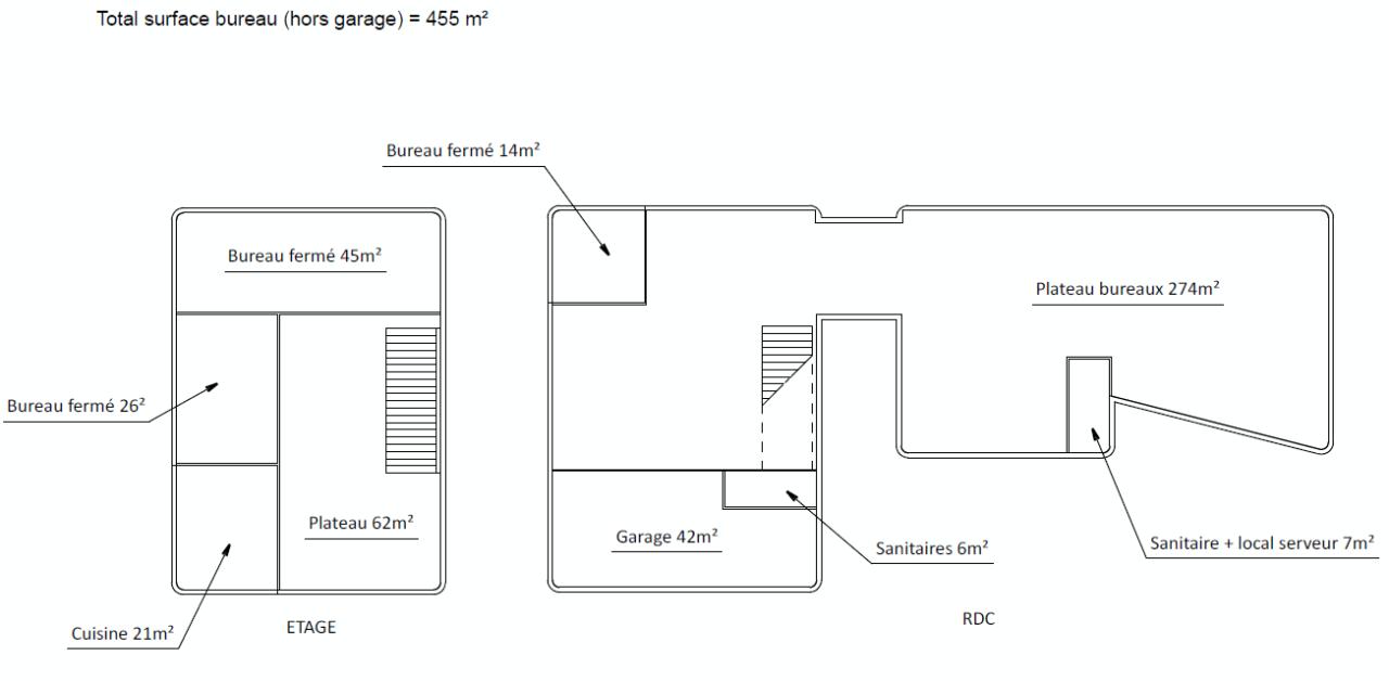 Bureau L Union 455m² Location bureau L Union Haute-Garonne OLBUR2313604 22